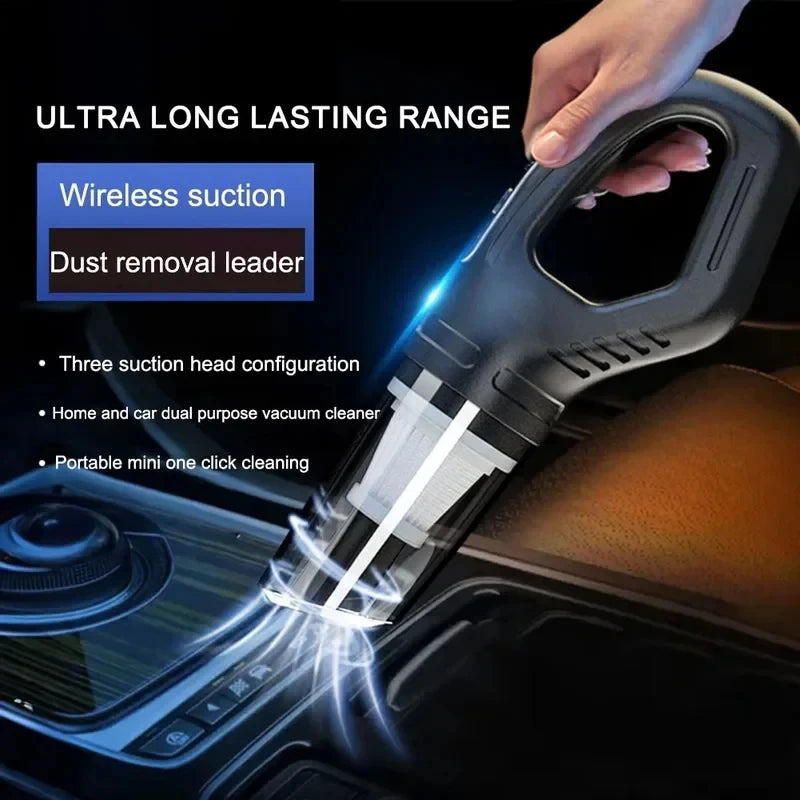 Portable & Wireless Car Vacuum Cleaner