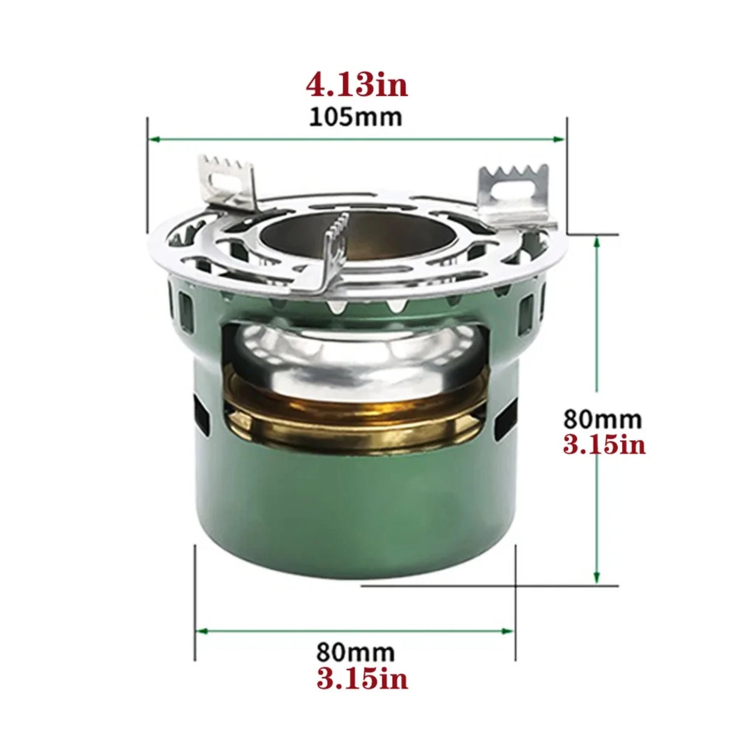 Portable Camping Cooking Stove - Outdoor Furnace for Hiking and Camping