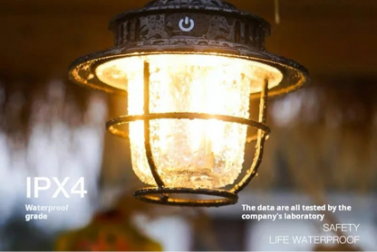 LED Camping Lamp - Portable, Waterproof, and Rechargeable
